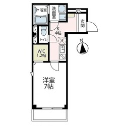 ウィステリア新川崎の物件間取画像